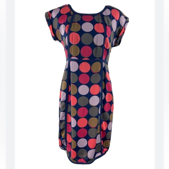 Boden Dresses & Skirts - Boden Notting Hill Silk Polka Dot Dress